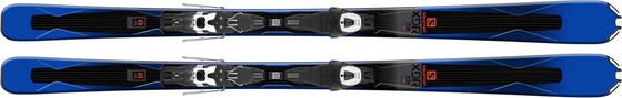 Горные лыжи Salomon XDR 75 + Lithium 10