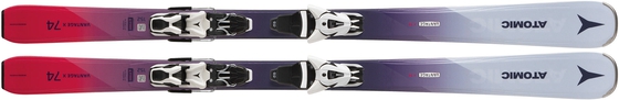 Горные лыжи Atomic Vantage X 74 W + крепления Lithium 10