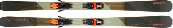 Горные лыжи Elan Wingman 82 Ti + крепления ELX 11.0 GW