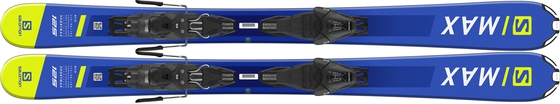 Горные лыжи Salomon Shortmax 120 + Lithium 10