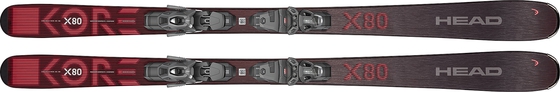 Горные лыжи Head Kore X 80 + крепления PRW 11 GW 23/24 