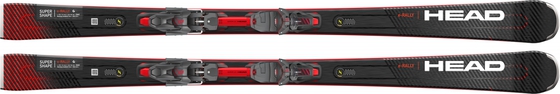 Горные лыжи Head Supershape e-Rally + крепления PRD 12 GW