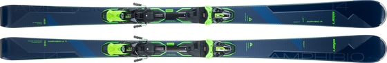 Горные лыжи Elan Amphibio 14 Ti Fusion X + крепления EMX 11.0 GW