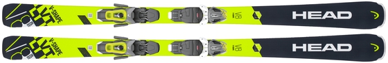 Горные лыжи Head V-Shape V8 + крепления PR 11