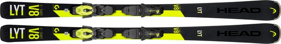 Горные лыжи Head V-Shape V8 + крепления PR 11