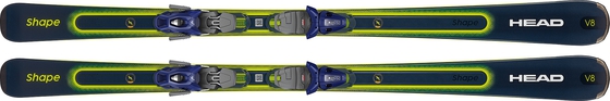 Горные лыжи Head Shape e-V8 + крепления PR 11 GW