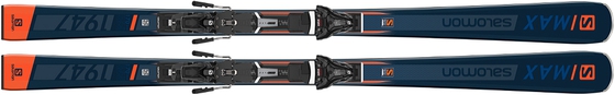Горные лыжи Salomon S/Max 1947 + крепления Z12 GW