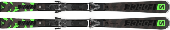 Горные лыжи Salomon S/Force Ti.76 + крепления Z12 GW F80