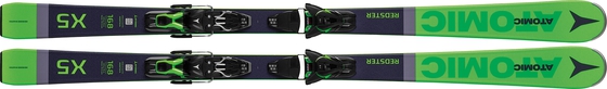 Горные лыжи Atomic Redster X5 green + крепления FT 10 GW
