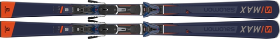 Горные лыжи Salomon S/Max 12 + крепления Z 12 Walk