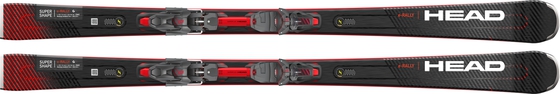 Горные лыжи Head Supershape e-Rally + крепления PRD 12 GW