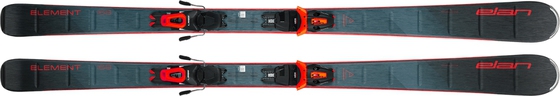 Горные лыжи Elan Element Blue Red Light Shift + крепления EL 10 GW