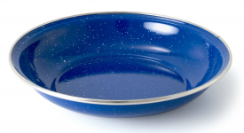 Миска глубокая с ободком эмалированная GSI Cereal Bowl Stainless Rim