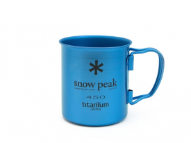 Кружка Snow Peak Titanium Single Wall Cup 450