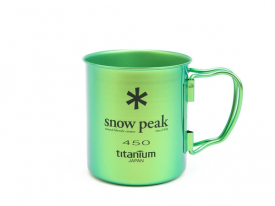 Кружка Snow Peak Titanium Single Wall Cup 450