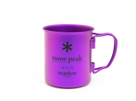 Кружка Snow Peak Titanium Single Wall Cup 450