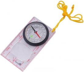 Компас AceCamp Fluorescent Map Compass 3116