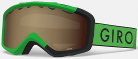 Детская маска Giro Grade Bright Green / Black Zoom / Amber Rose 40