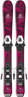 Горные лыжи Salomon QST Lux JR XS + крепления C5 SR