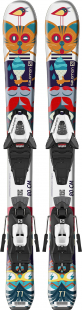 Горные лыжи Salomon T1 XS + крепления C5 GW