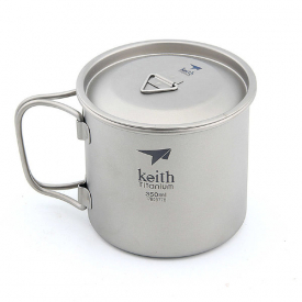 Титановая кружка Keith Ti3240 Ultralight