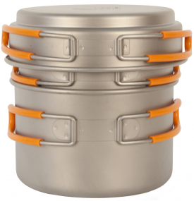 Титановый набор посуды NZ Ti Pot Set