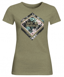 Футболка Jack Wolfskin Tropical Square T W