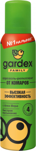 Аэрозоль-репеллент Gardex Family от комаров 150 мл