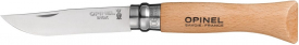 Складной нож Opinel №6 с рукоятью из бука