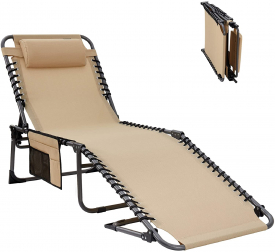 Шезлонг KingCamp Cool Adjustable Cot