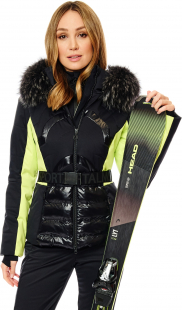 Горнолыжная куртка с мехом Sportalm Neonlight m.Kap+P