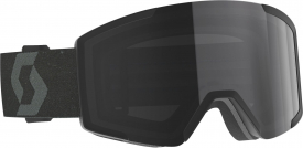 Маска Scott Shield Mineral Black / Solar Black Chrome + Illuminator Blue Chrome