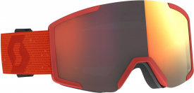 Маска Scott Shield Rust Red / Solar Red Chrome