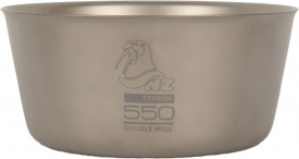 Титановая пиала NZ Ti Double Wall Bowl 550 ml