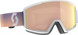 Маска Scott Factor Pro White/Soft Pink / Enhancer Rose Chrome S2